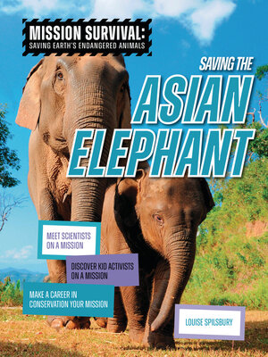 cover image of Saving the Asian Elephant